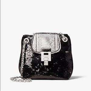 Michael Kors Collection Bancroft Sequin Snakeskin
